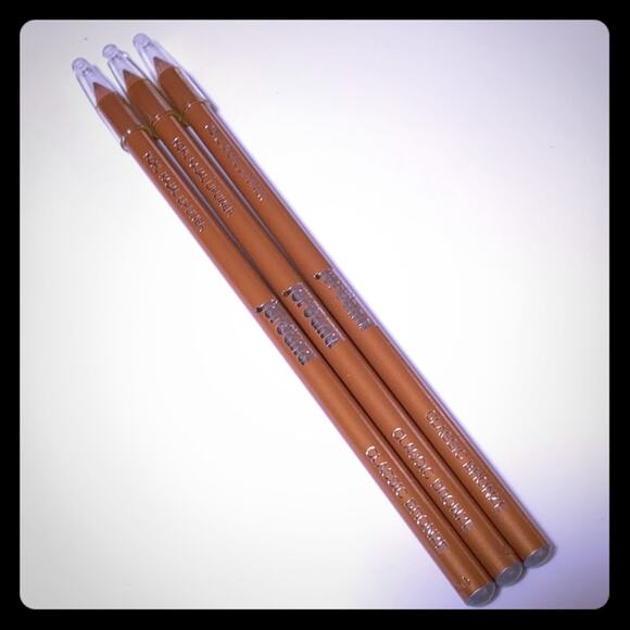 NEW (3) Jordana LIP LINER PENCILS Classic Bronze Lip Color Contour USA Lipliner - Picture 2 of 6